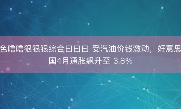 色噜噜狠狠狠综合曰曰曰 受汽油价钱激动，好意思国4月通胀飙升至 3.8%